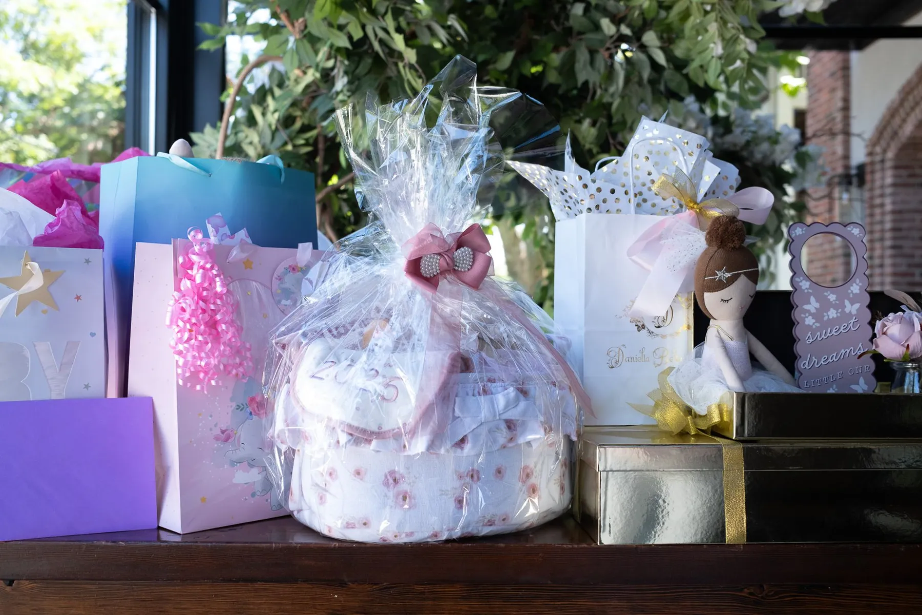 Baby Shower Gift Table