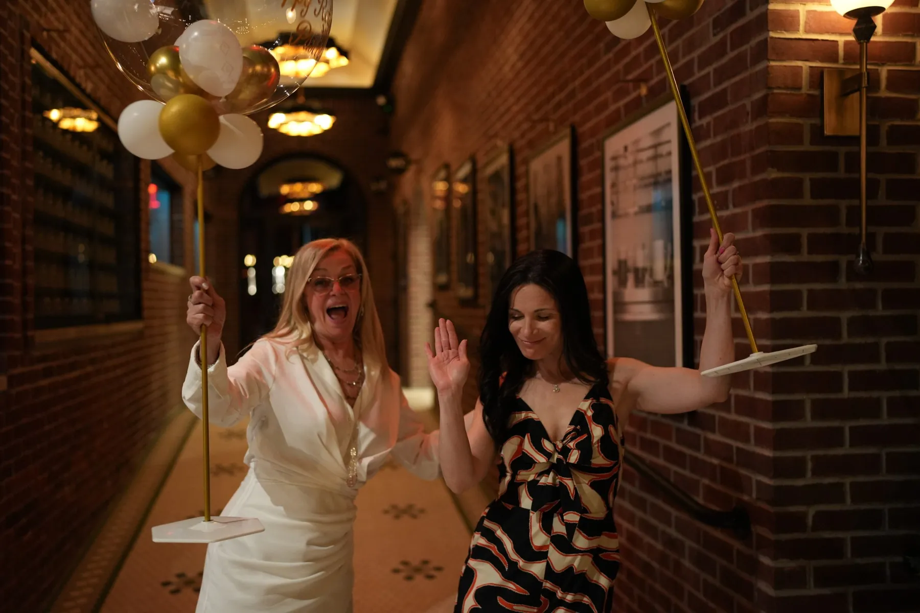 Retirement Party Hallway Balloons