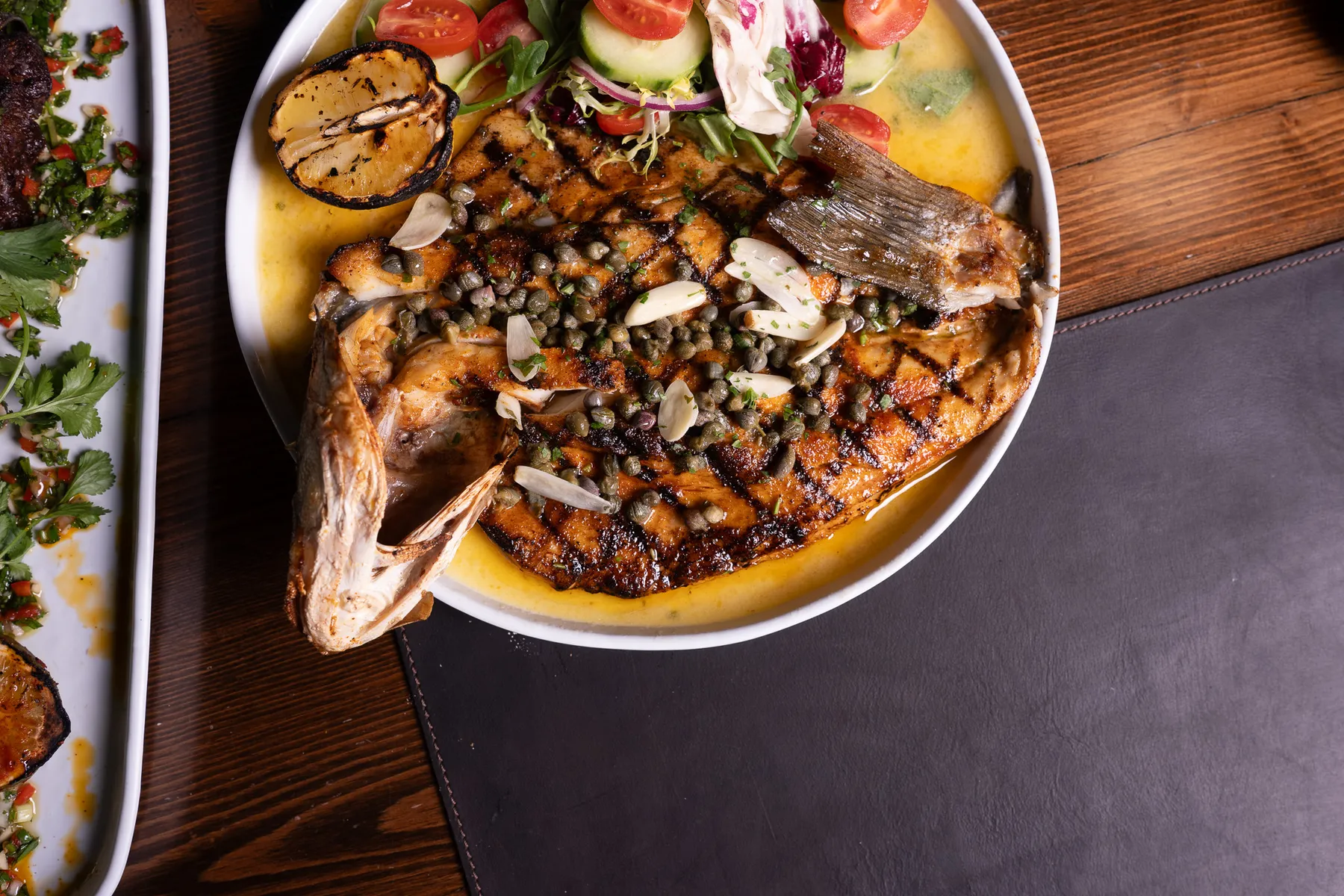 Knead Grilled Branzino