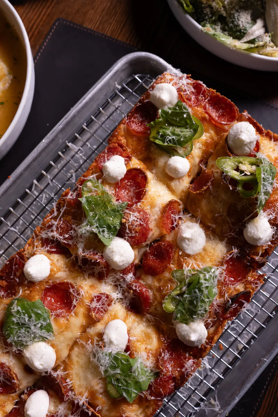 Knead Pepperoni Square Pizza